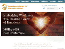 Tablet Screenshot of massbioenergetics.org